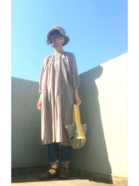 「Daniel Wellington（ダニエルウェリントン）の販売終了クラシックペティット アッシュフィールド32mm（アナログ腕時計）」を使った、うた♪さん（レディース・163cm）の春コーディネート