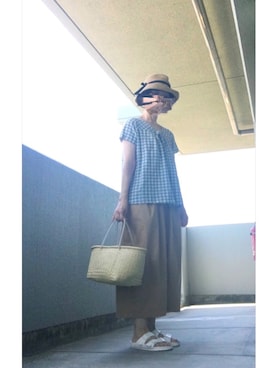 うた♪さん（レディース・163cm）の夏コーディネート