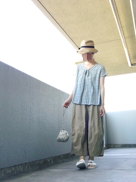 うた♪さん（レディース・163cm）の夏コーディネート