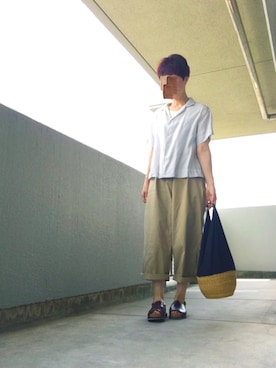 「Diu（ディウ）のアイテム」を使った、うた♪さん（レディース・163cm）の秋コーディネート