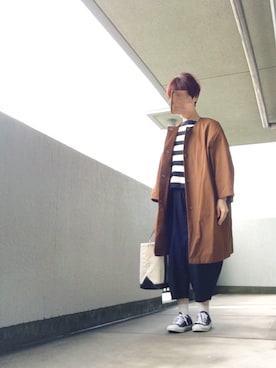 「have a good day（ハブアグッドデイ）のアイテム」を使った、うた♪さん（レディース・163cm）の秋コーディネート