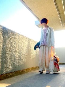 「mao made（マオメイド）のアイテム」を使った、うた♪さん（レディース・163cm）の冬コーディネート