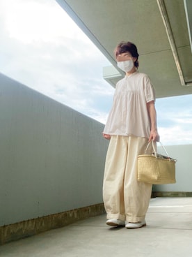 「dosa（ドーサ）のアイテム」を使った、うた♪さん（レディース・163cm）の夏コーディネート