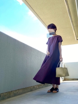 「dosa（ドーサ）のアイテム」を使った、うた♪さん（レディース・163cm）の秋コーディネート