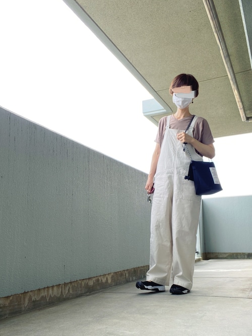 □ かぐれ　コットンサロペット　オーバーオール　□ かぐれ kagure urban research レディースコットンサロペット