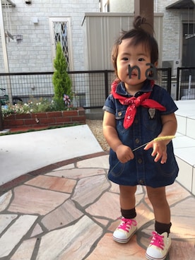 nanaさん(キッズ・80cm)の夏コーディネート