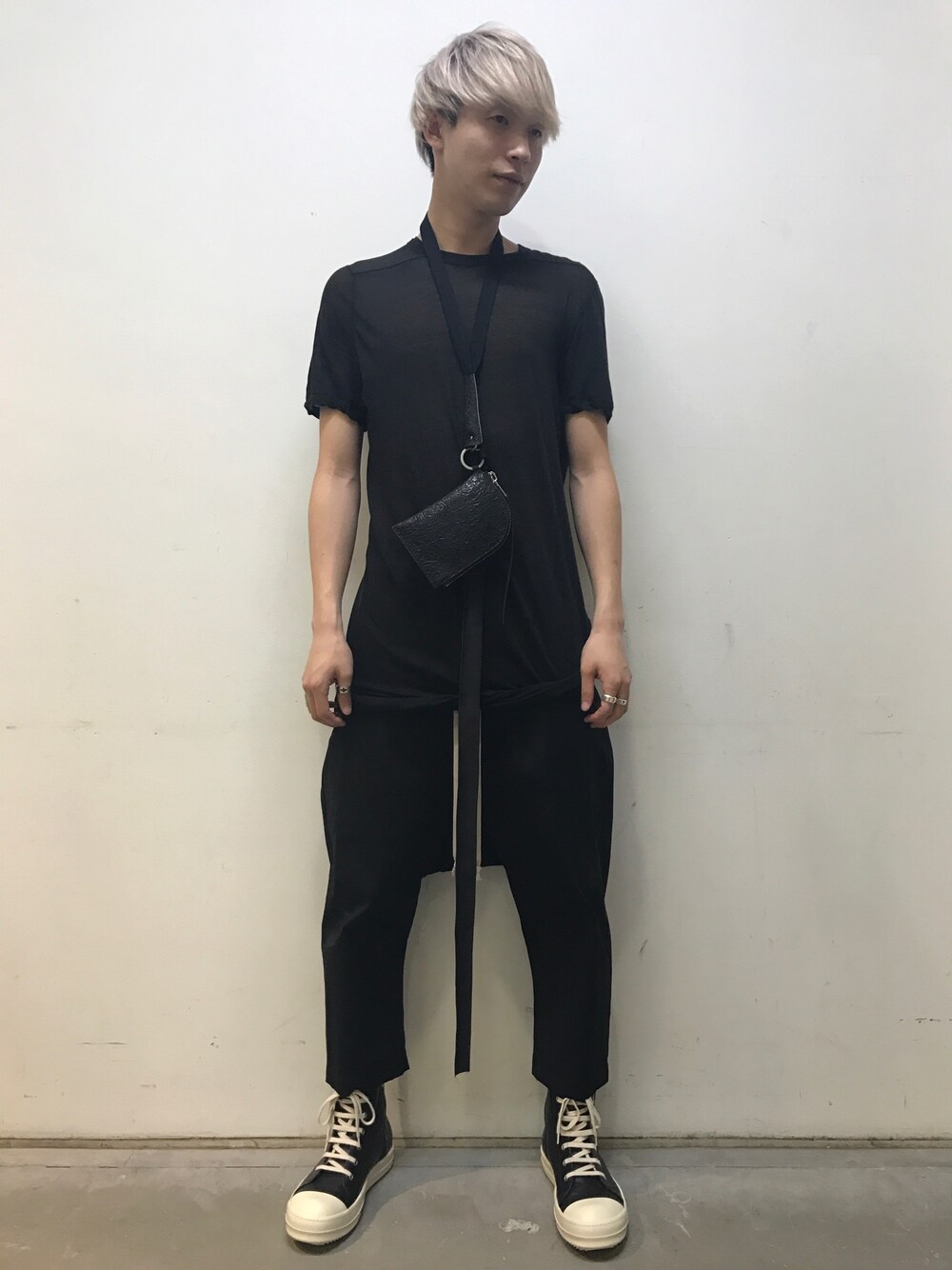 rickowens 人形ポーチ