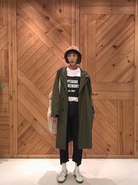 Morinさん（レディース・168cm）の春コーディネート