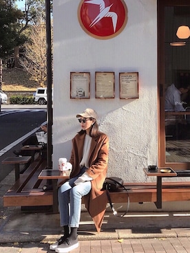 Morinさん（レディース・168cm）の冬コーディネート