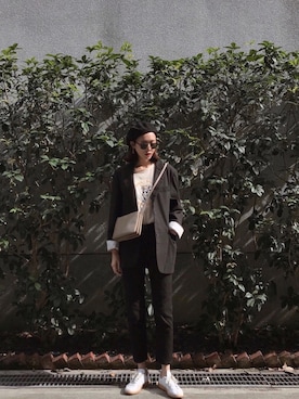 Morinさん（レディース・168cm）の春コーディネート