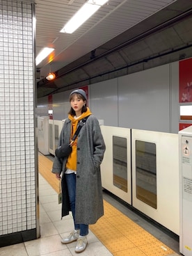 「ISABEL MARANT（イザベルマラン）のアイテム（トップス）」を使った、Morinさん（レディース・170cm）の冬コーディネート