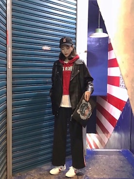 Morinさん（レディース・168cm）の冬コーディネート