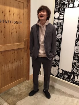 shotaさん（メンズ・188cm）の春コーディネート