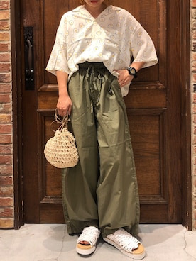 しも.さん（レディース・153cm）の春コーディネート