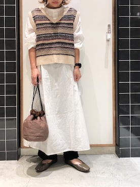 しも.さん（レディース・153cm）の秋コーディネート