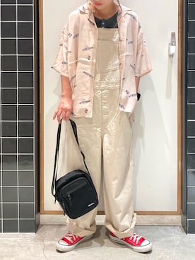 「にゃんこ」｜しも.さん（レディース・153cm）の春コーディネート
