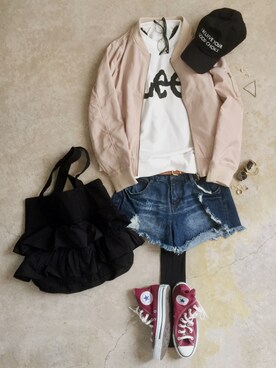 トレンド服のイタフラさん（レディース・165cm）の冬コーディネート