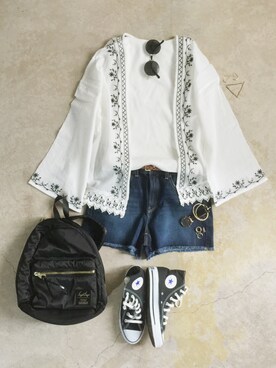 トレンド服のイタフラさん（レディース・165cm）の春コーディネート