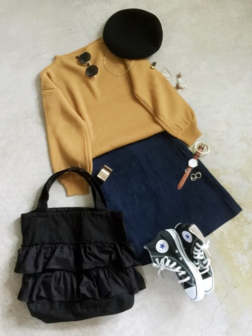 トレンド服のイタフラさんのコーディネート