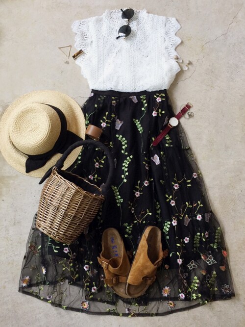 トレンド服のイタフラさんのコーディネート