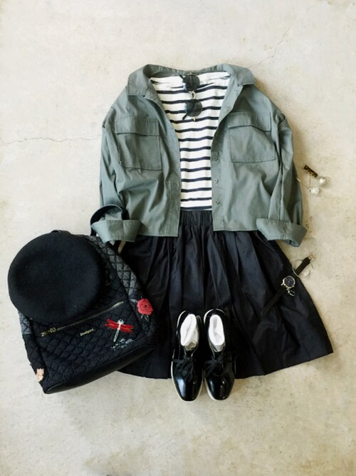 トレンド服のイタフラさんのコーディネート