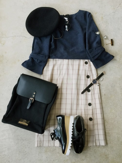 トレンド服のイタフラさんのコーディネート