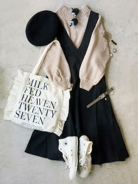 トレンド服のイタフラさん(レディース・165cm)の秋コーディネート