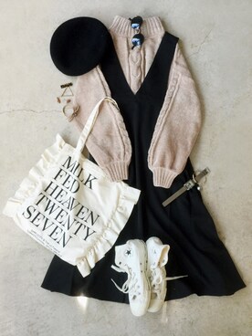 トレンド服のイタフラさん(レディース・165cm)の秋コーディネート