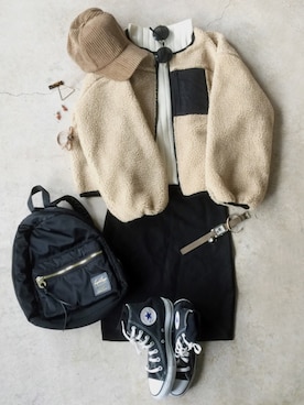 トレンド服のイタフラさん（レディース・165cm）の秋コーディネート