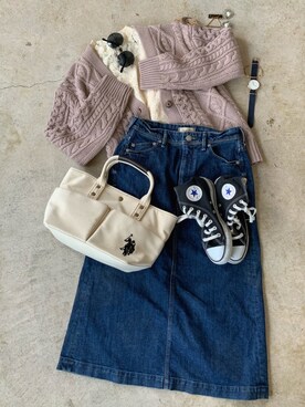 「ヤヌーク」｜トレンド服のイタフラさん（レディース・155cm）の春コーディネート