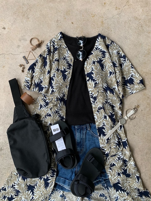 ナチュラル服のイタフラさんのワンピースを使ったコーディネート Zozotown