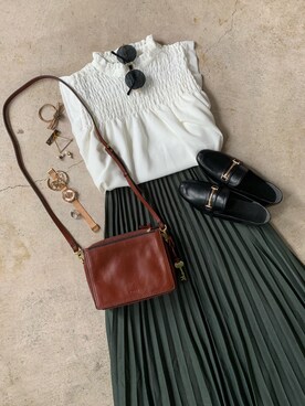 トレンド服のイタフラさん（レディース・161cm）の夏コーディネート