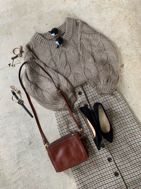 「メトロポリス」｜トレンド服のイタフラさん（レディース・161cm）の秋コーディネート