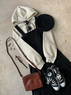 トレンド服のイタフラさん（レディース・161cm）の秋コーディネート