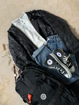 トレンド服のイタフラさん（レディース・155cm）の冬コーディネート