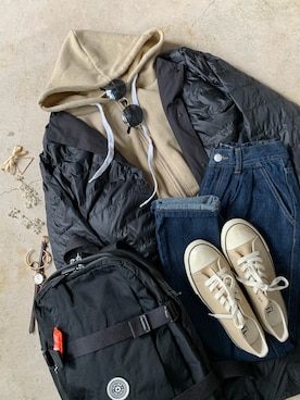 トレンド服のイタフラさん（レディース・155cm）の冬コーディネート