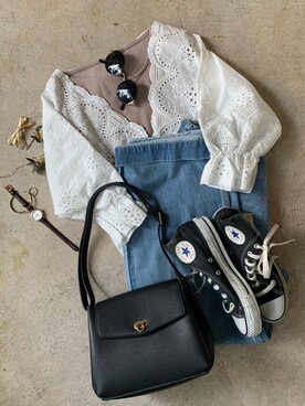 「アーバンリサーチドアーズ」｜「アイテム（福袋/福箱）」を使った、トレンド服のイタフラさん（レディース・155cm）の春コーディネート