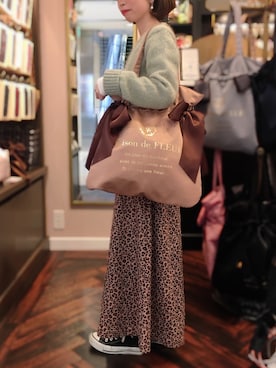 メゾンドフルールstaffさん(レディース・154cm)の冬コーディネート