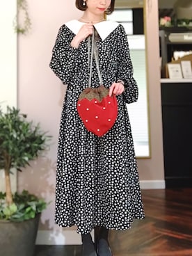 「インスタ映え」｜メゾンドフルールstaffさん（レディース・154cm）の春コーディネート