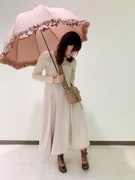 メゾンドフルールstaffさん(レディース・154cm)の春コーディネート