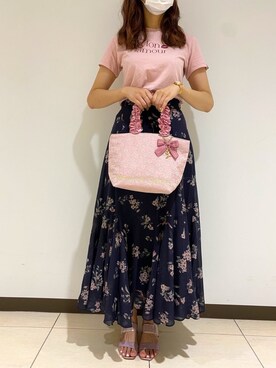「総レース」｜メゾンドフルールstaffさん（レディース・154cm）の夏コーディネート