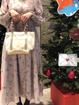 「トートバック」｜メゾンドフルールstaffさん（レディース・154cm）の秋コーディネート