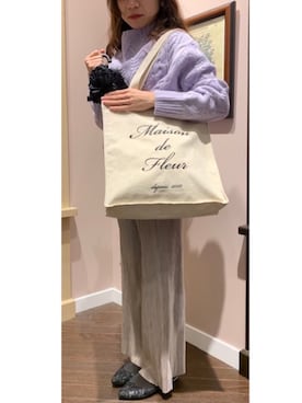 メゾンドフルールstaffさん(レディース・154cm)の冬コーディネート