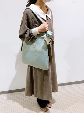 「メゾンドフルールプチローブ」｜メゾンドフルールstaffさん（レディース・154cm）の冬コーディネート