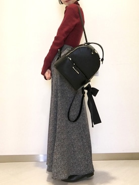 メゾンドフルールstaffさん（レディース・154cm）の冬コーディネート