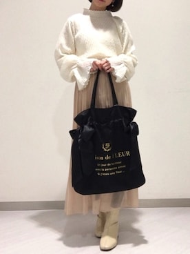 メゾンドフルールstaffさん（レディース・154cm）の冬コーディネート