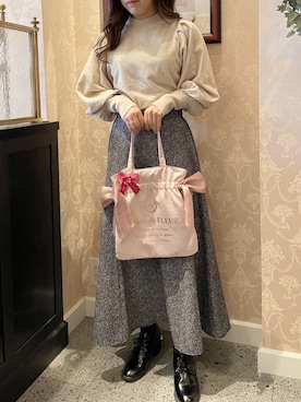 メゾンドフルールstaffさん（レディース・154cm）の春コーディネート