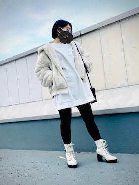 さちなさん(レディース・152cm)の冬コーディネート