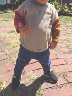 mdkさん（キッズ・90cm）の春コーディネート