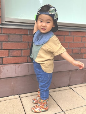 mdkさん（キッズ・100cm）の夏コーディネート